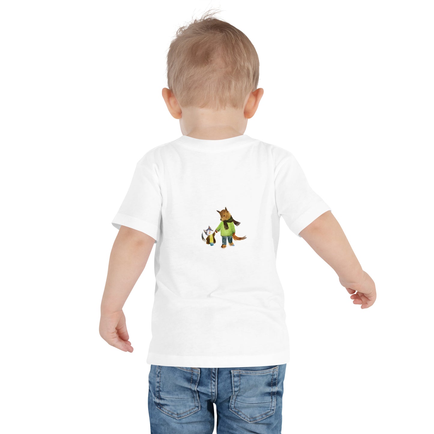 “リゲルと星の夜(リゲルとお父さん)”ベビー半袖Tシャツ