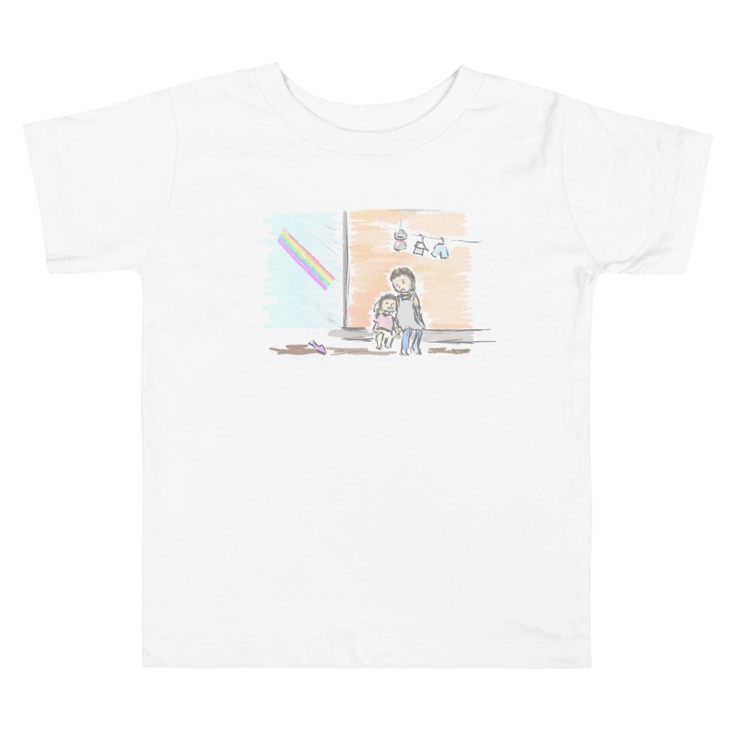 【にじ】ベビー半袖Tシャツ