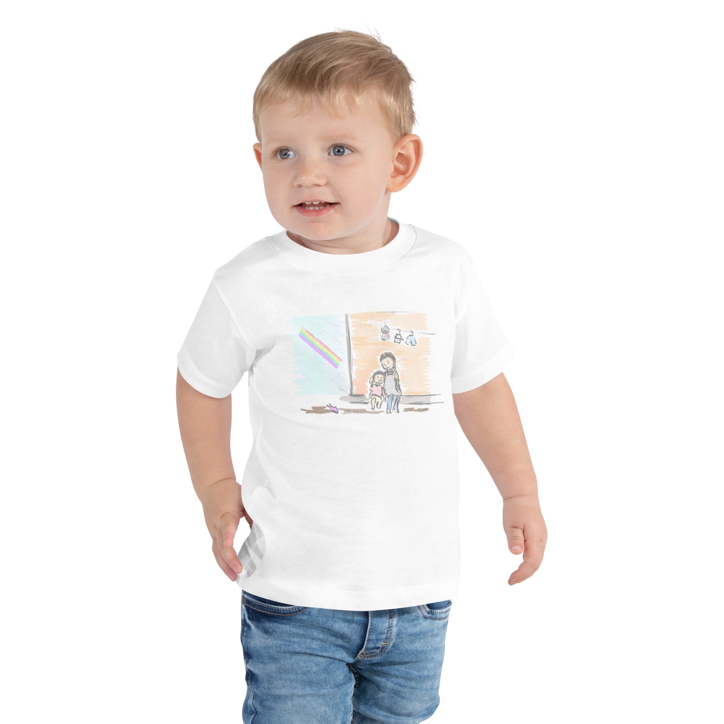 【にじ】ベビー半袖Tシャツ