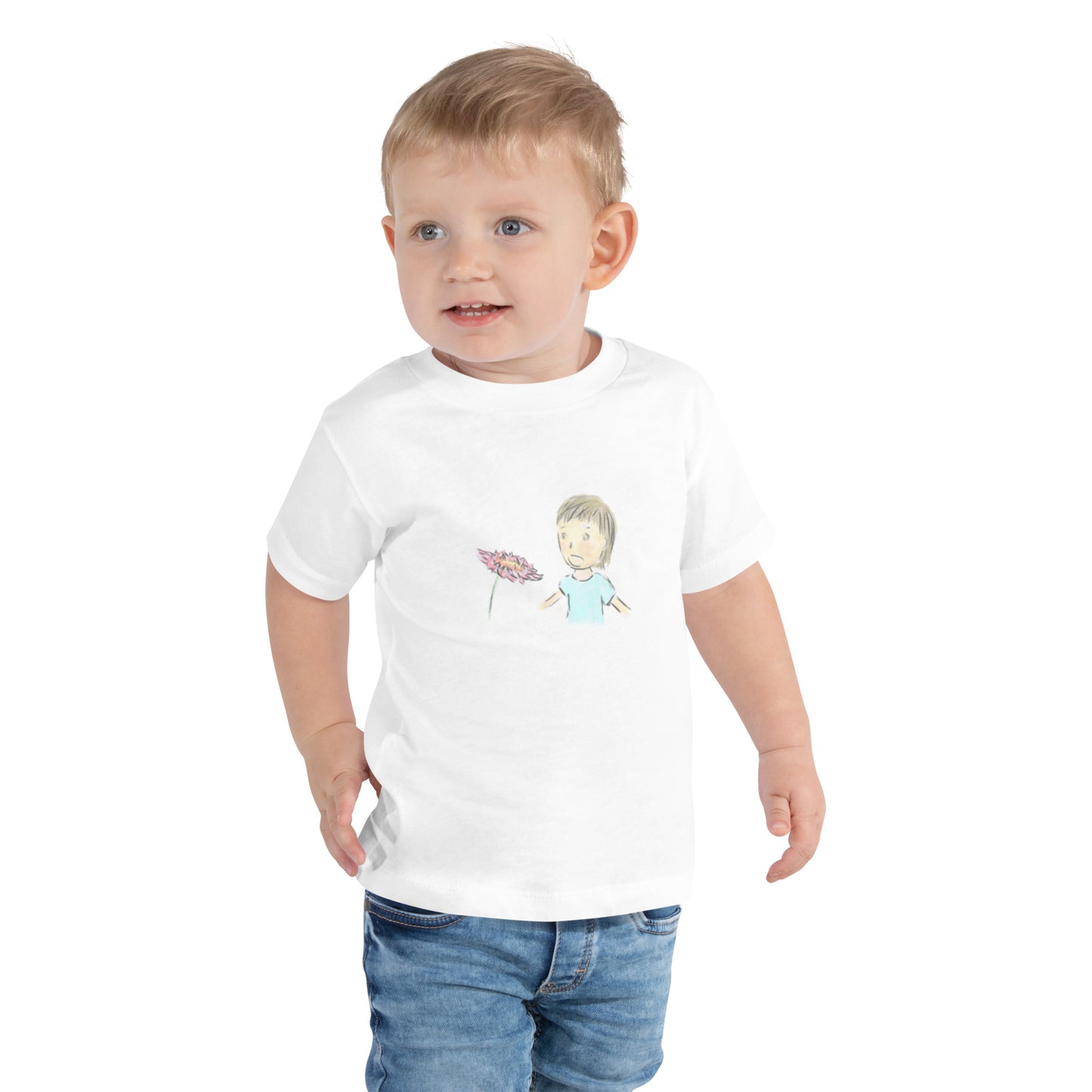 【ありがとうの花】ベビー半袖Tシャツ